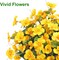 Decor 8 Bundles Artificial Hibiscus Flowers for Outdoors Decoration